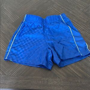 DSG soccer shorts, blue, nylon, lightweight, sporty, size xs
